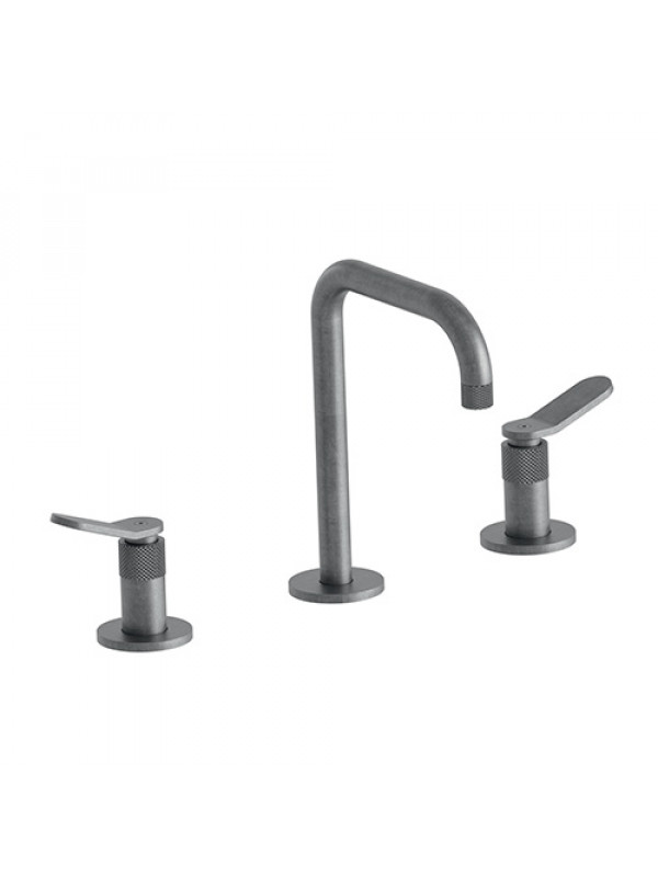 MELANGEUR 3 TROUS LAVABO EAST SIDE  - es20577_metal_brosse__melangeur_lavabo_ondyna_east_side