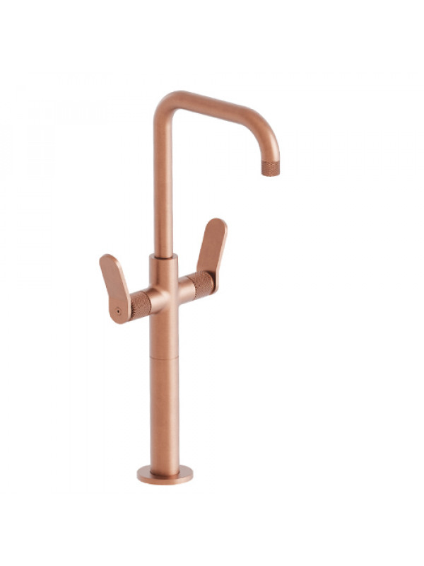 MELANGEUR HAUT OR ROSÉ BROSSÉ EAST SIDE  - es24834p_me_langeur_lavabo_east_side_or_rose__brosse_