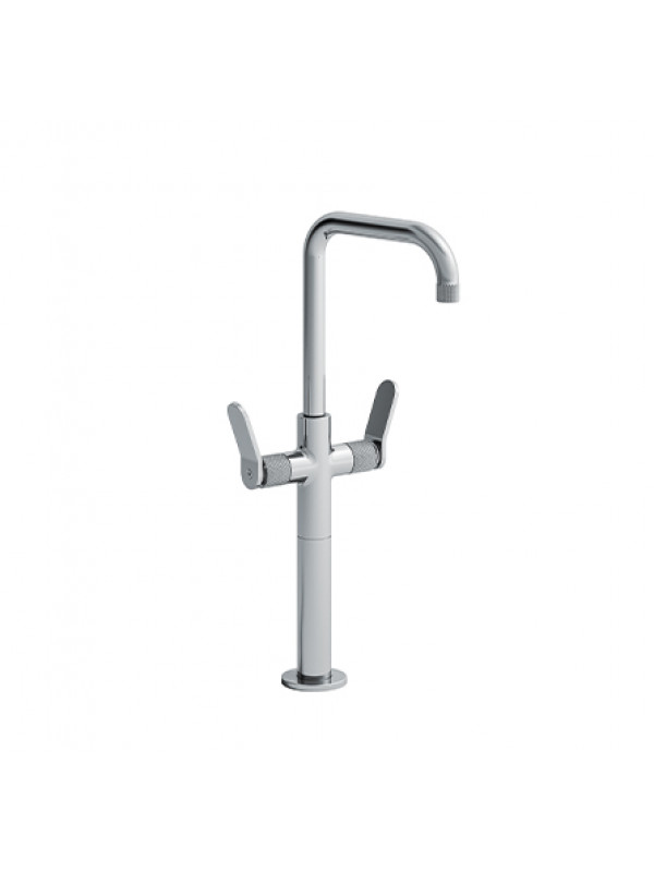 MELANGEUR HAUT MÉTAL BROSSÉ EAST SIDE  - es24851_me_langeur_lavabo_east_side_chrome_2
