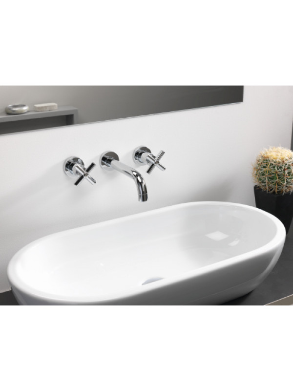 EXECUTIVE MÉLANGEUR LAVABO MURAL CHROME - ev24251_amb