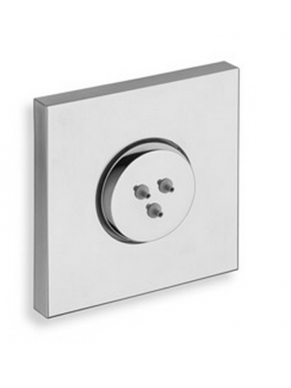 FACADE BUSE QUADRI CARREE D'HYDROMASSAGE SANS MECANISME - facade_buse_d_hydromassage_sans_mecanisme_xq83351