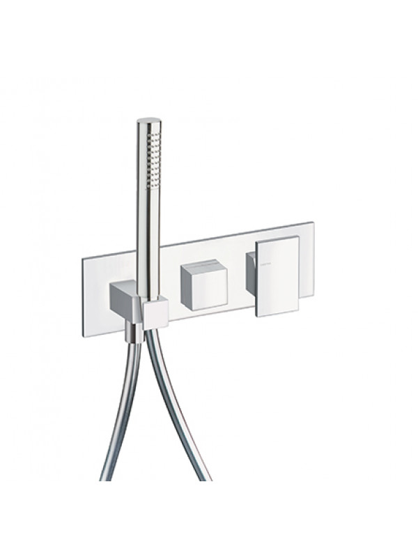FACADE MITIGEUR BAIN DOUCHE 3 SORTIES TABULA  - facade_mitigeur_bain_douche_3_sorties_tabula_ta60351