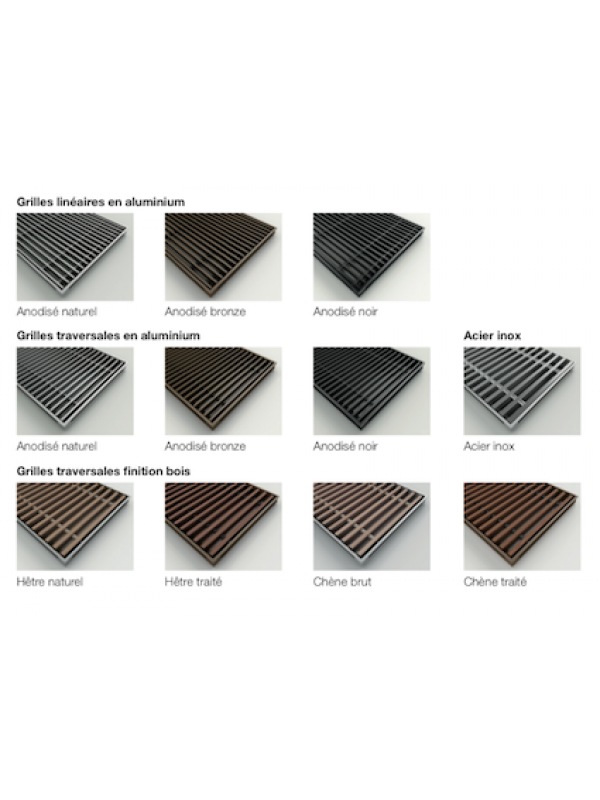 TERRALINE Neo avec Ventiloconvection - Radiateur Caniveau - ZEHNDER - finition_terraline_grille_zehnder_2_1