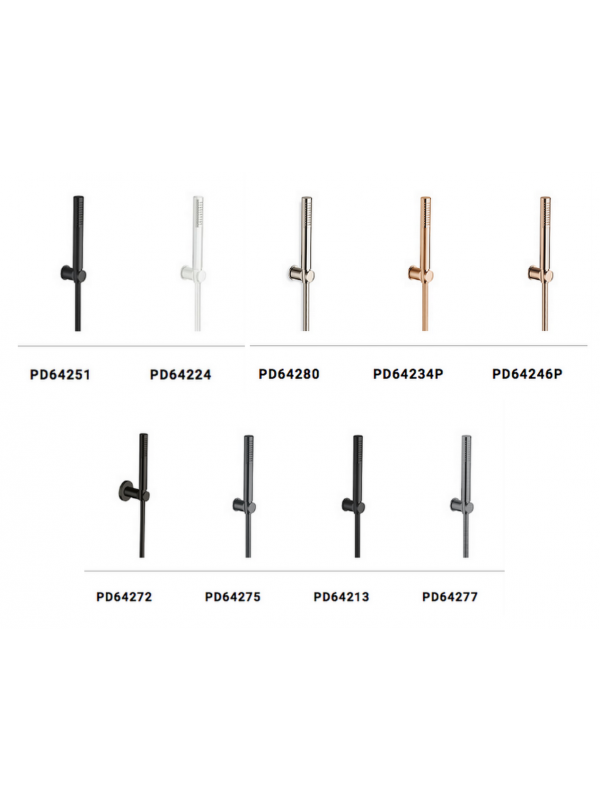 SET DE DOUCHE CROSS ROAD - EAST SIDE ( 9 finitions ) - finitions_set_douche_ondyna_es_pd642