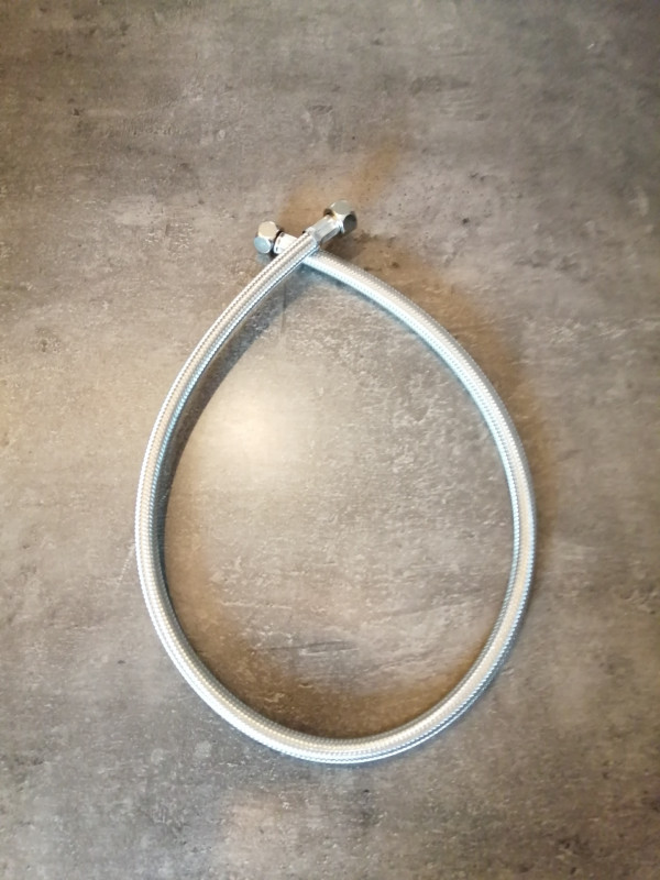 Flexible Longueur 80 cm, écrou tournant, diam.12. - flexible_douche_50cm_1