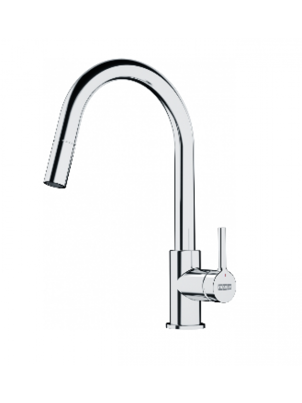 MITIGEUR CUSINE - LINA J Douchette - FRANKE - franke_lina_j_douchette_1_jet_mitigeur_cuisine_chrome