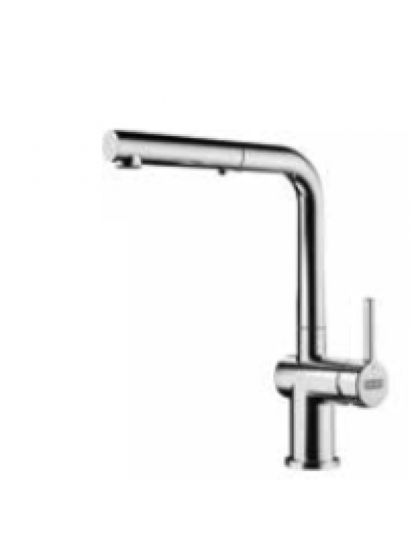 Mitigeur Escamotable ACTIVE L avec douchette - FRANKE - franke_mitigeur_escamotable_cuisine_activel_1