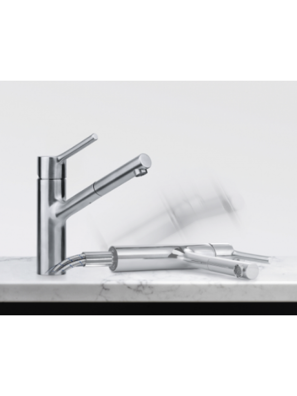 TAROS FENETRE ESCAMOTABLE DOUCHETTE - FRANKE - franke_taros_mitigeur_escamotable_cuisine1