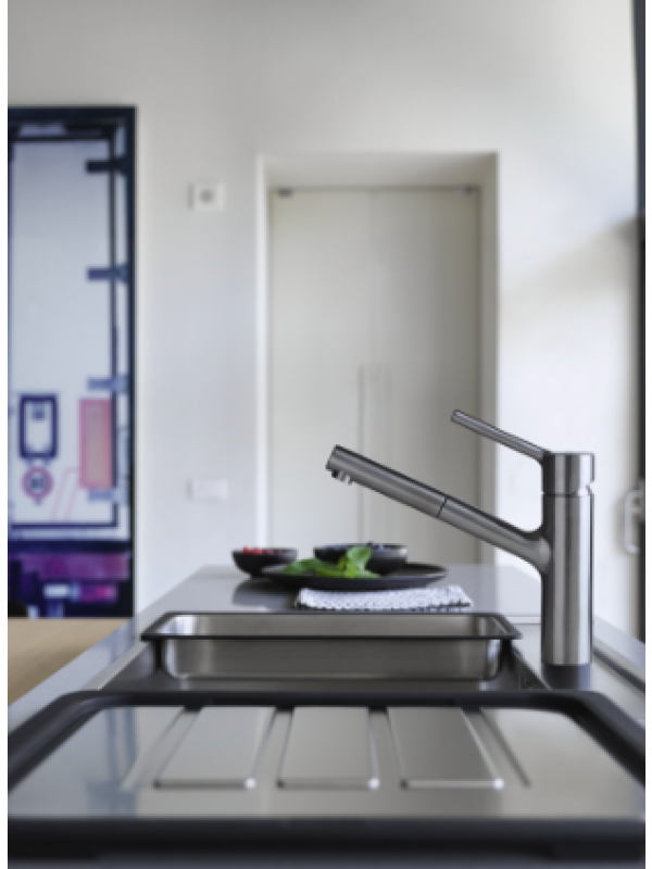 TAROS FENETRE ESCAMOTABLE DOUCHETTE - FRANKE - franke_taros_mitigeur_escamotable_cuisine2