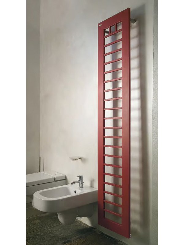 Sèche Serviette QUAR - BREM - grand_seche_serviette_design_rouge_brem_quar