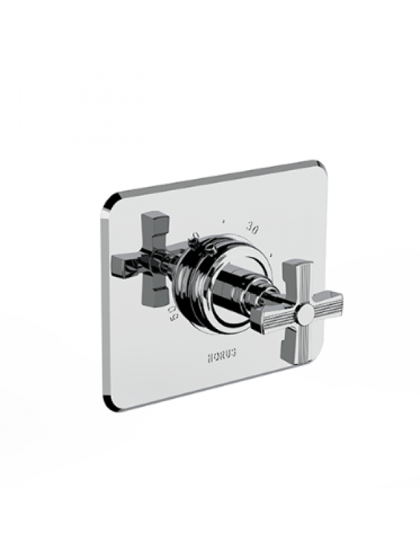 Habillage pour mitigeur thermostatique - ZEPHYR - HORUS - habillage_pour_mitigeur_thermostatique_r_f._16.507-_version_croisillon