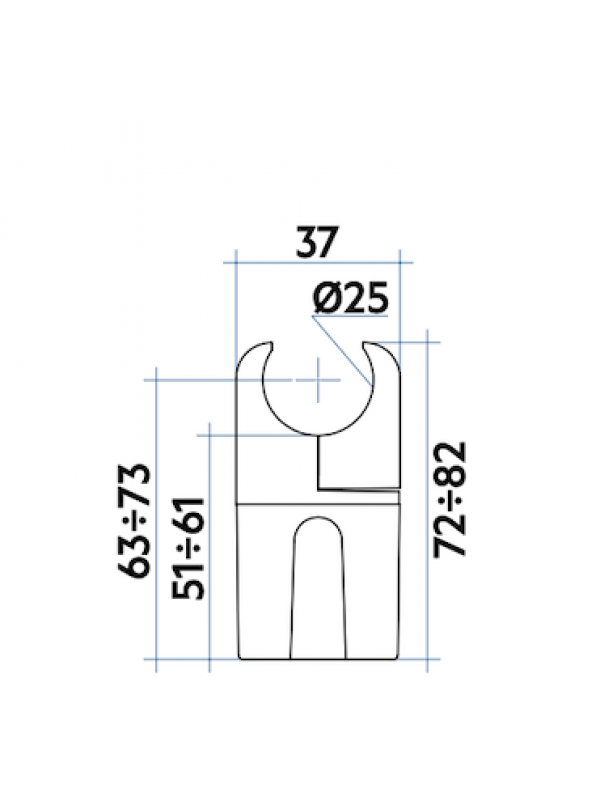 4 Fixations CHELA finition 2C pour Radiateur TESI - irsap_attaches_chela_5