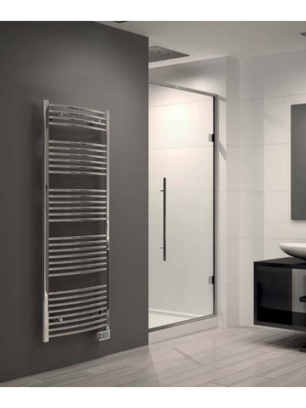 ARCHE CHROME - SS - Electrique - IRSAP - irsap_seche_serviette_chrome_arche