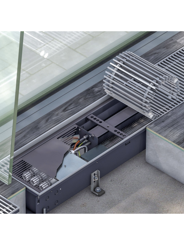 Radiateur électrique caniveau Katherm QE - KAMPMANN - katherm_radiateur_caniveau_electrique