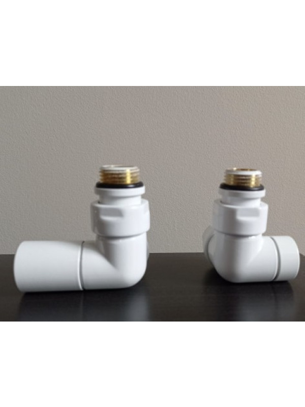 Kit Vanne Corner pour Radiateur et Sèche Serviettes - POLETTI - kit_vanne_en_coin_corner_poletti_blanc