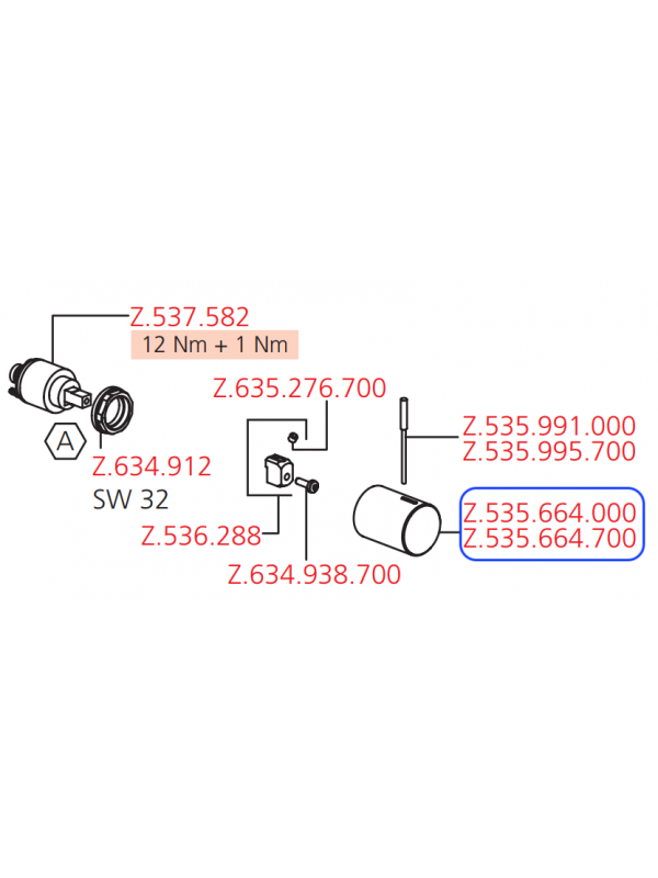 CAPUCHON ONO  - KWC - kwc_cabochon_ono_chrome_mitigeur_cuisine_schema