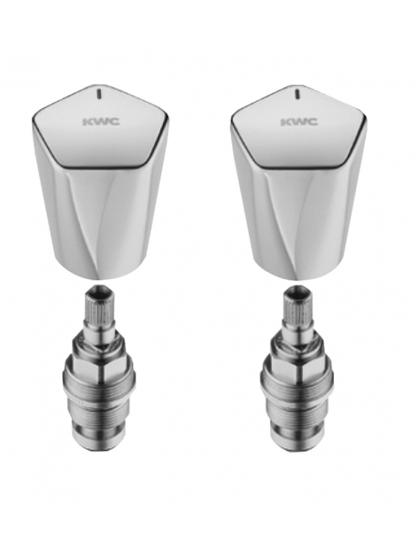 Têtes de robinet et croisillons- KWC - kwc_croissillon_te_te_ce_ramique_robinetterie_chrome