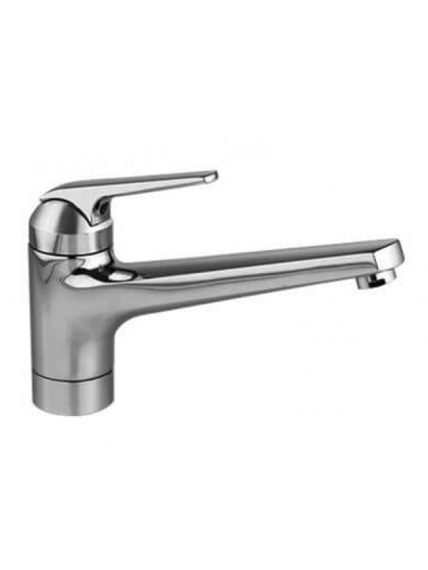 Jeu de levier oblique CHROME DOMO - KWC - kwc_domo_mitigeur_cuisine_douchette_7