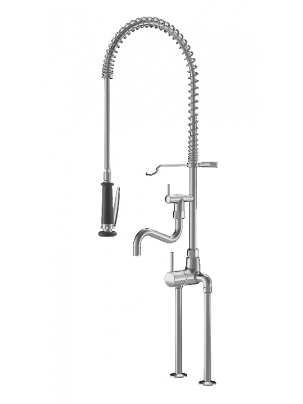 Ressort acier pour flexible avec douchette - GASTRO - KWC - kwc_gastro_mitigeur_professionnel_a__levier_1_1_1_1