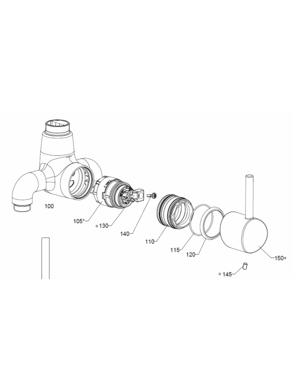 Manette complète GASTRO - KWC - kwc_gastro_mitigeur_professionnel_a__levier_manette