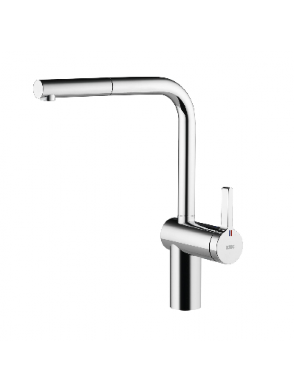 Flexible douchette - LIVELLO - KWC - kwc_livello_mitigeur_cuisine_chrome_douchette_3_1