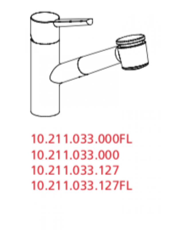 Douchette - LUNA A225 - KWC - kwc_luna_102113_schema_3