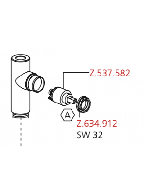 Cartouche - ONO - KWC - kwc_mitigeur_ono_bec_extractible_chrome_cartouche