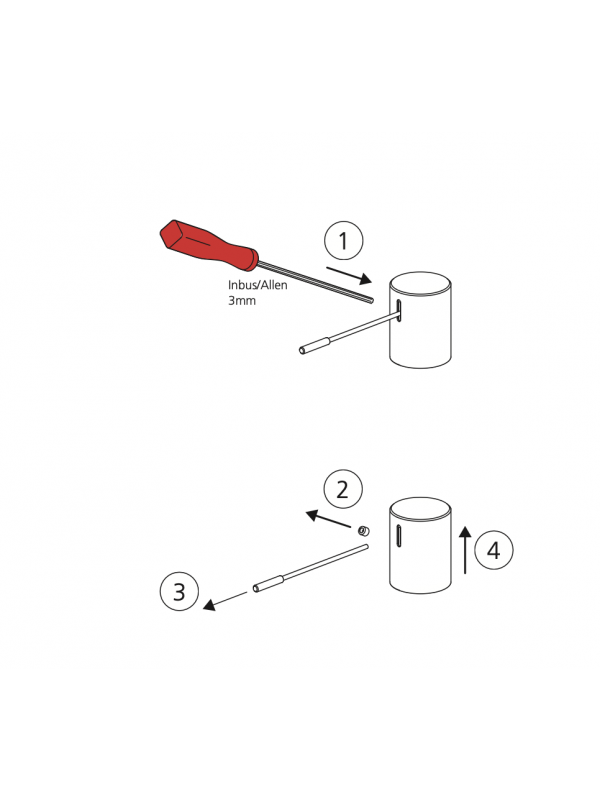 Levier ZAMAK Chrome - ONO - KWC - kwc_mitigeur_ono_bec_extractible_chrome_levier_chrome