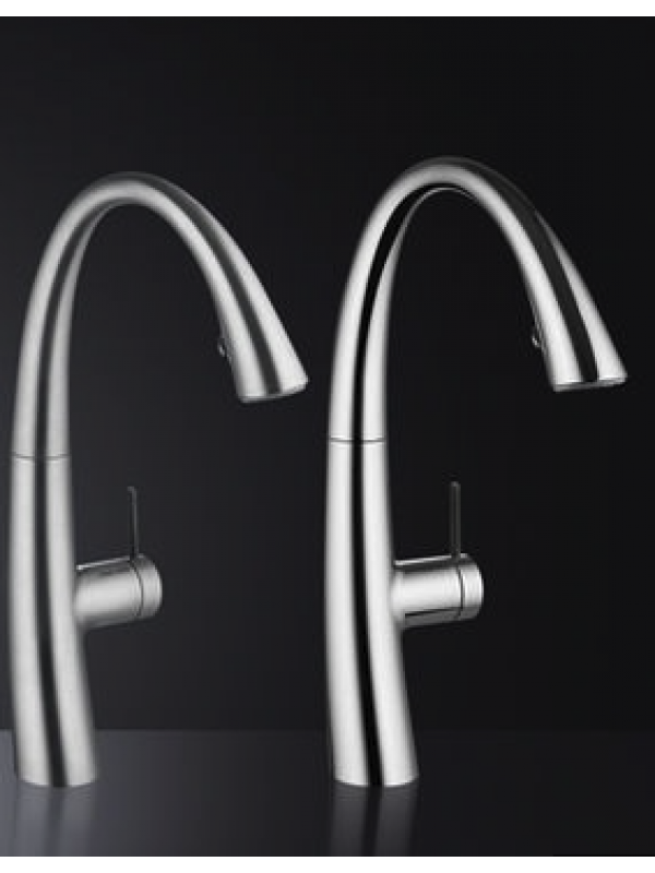 Mitigeur à levier et douchette ZOÉ - KWC - kwc_mitigeur_zoe_led_cuisine_2