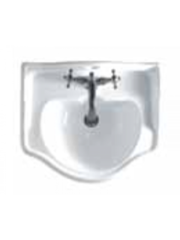 LAVABO  RETRO CHAMBORD  1 TROU WCH5547 CERAMIQUE - lavabo_chambord_ondyna_wch5547