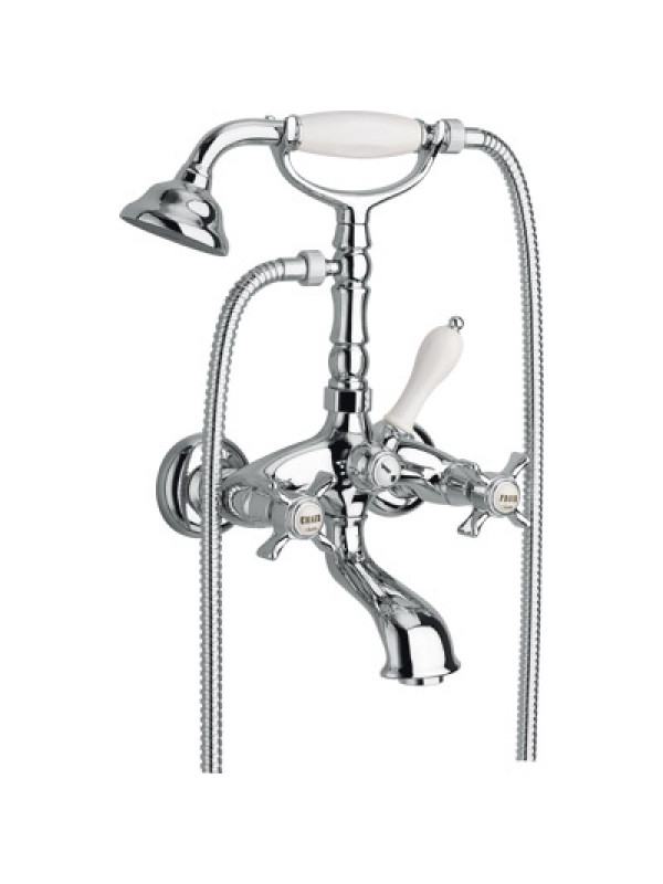  CHAMBORD MELANGEUR BAIN-DOUCHE MURAL ONDYNA - melangeur_bain_douche_complet_chambord_retro_ch10251