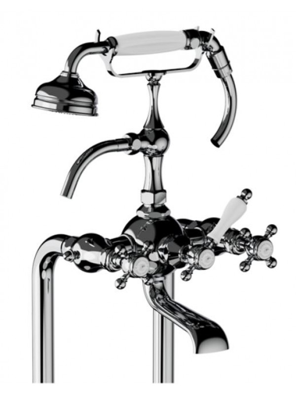 Mélangeur Bain / Douche sur Colonne  - JULIA VICTORIA - HORUS - melangeur_bain_douche_sur_colonne_horus_julie_victoria._2