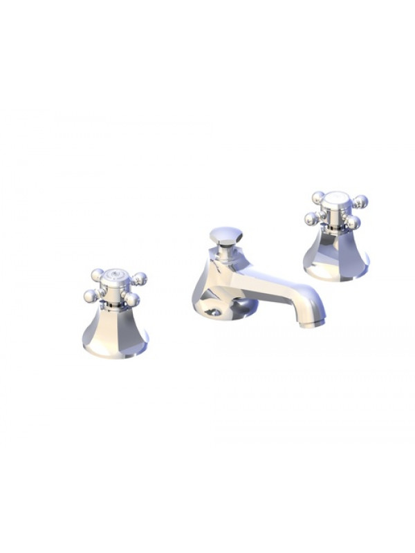 ASCOTT MELANGEUR LAVABO 3 TROUS à Croisillons ou à Manettes - melangeur_lavabo_3_trous_bec_bas_avec_vidage_automatique_ascott_horus
