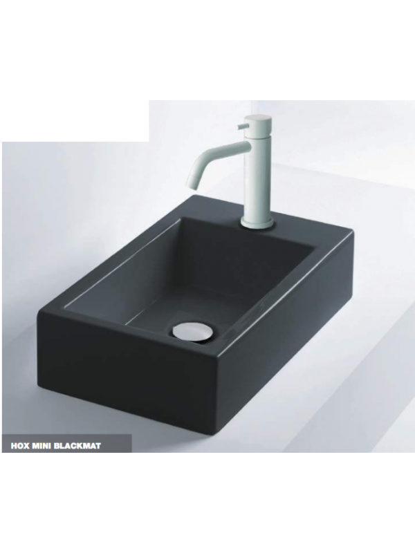 LAVE-MAINS CERAMIQUE HOX MINI NOIR MAT - mini_lavabo_noir_mat_hox_ondyna