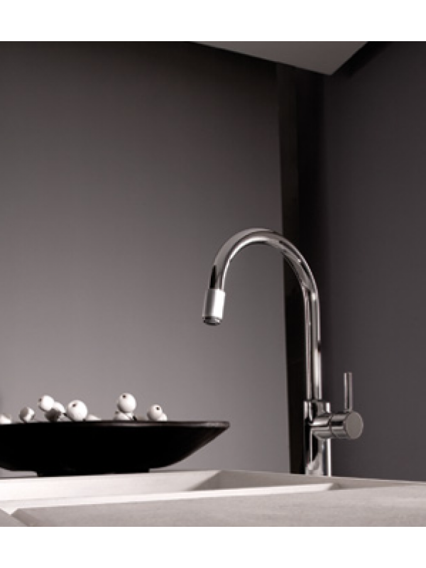 CUCINA EVIER  MOUSSEUR EXTRACTIBLE CHROME - mitigeur-cucina-christina-cx50951
