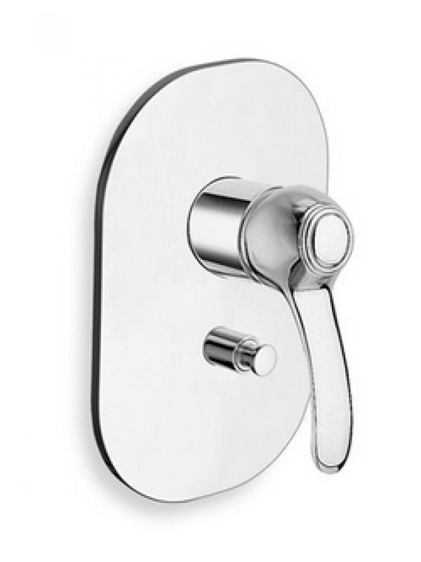 DOUCHE MUSEO ENCASTREE 2 SORTIES-Chromé - mitigeur_douche_laiton_2_sorties_museo_collection_retro_2
