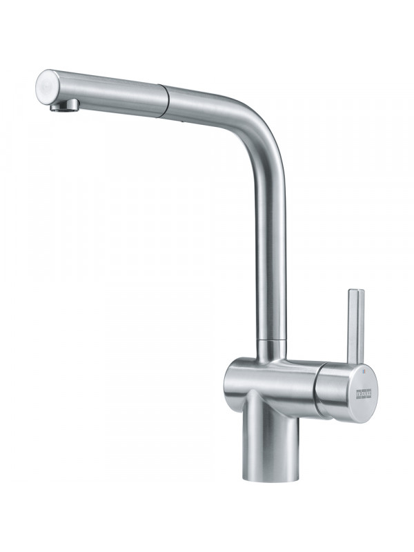 Mitigeur Inox escamotable à douchette monojet extractible ATLAS NEO - mitigeur_escamotable_avec_douchette_monojet_extractible_atlas_neo_franke