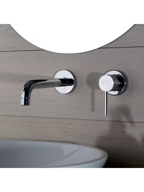 MITIGEUR LAVABO MURAL COX CHROME - PAINI - mitigeur_lavabo_mural_88208-ambiance