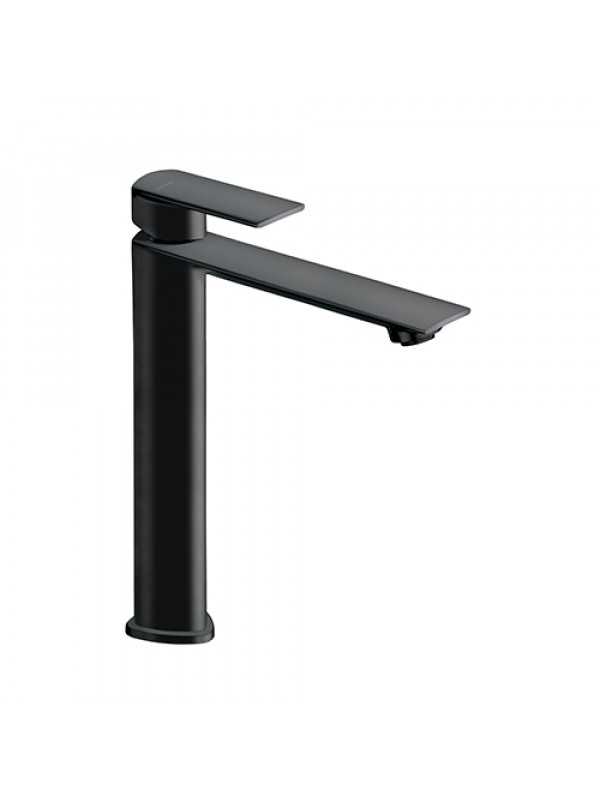 MITIGEUR LAVABO HAUT PROFILO  - mitigeur_lavabo_profilo_bec_haut_blackmat_pf22213_ondyna
