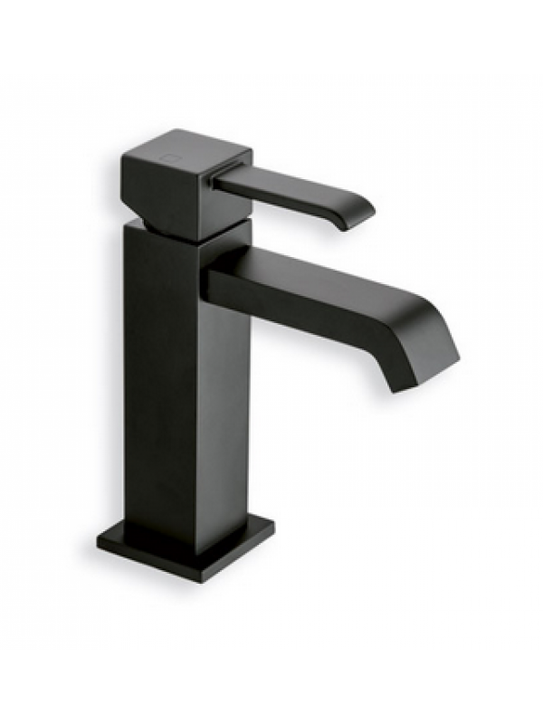 QUADRI MITIGEUR LAVABO avec ou sans vidage - mitigeur_lavabo_quadri_noir_qm22013_1