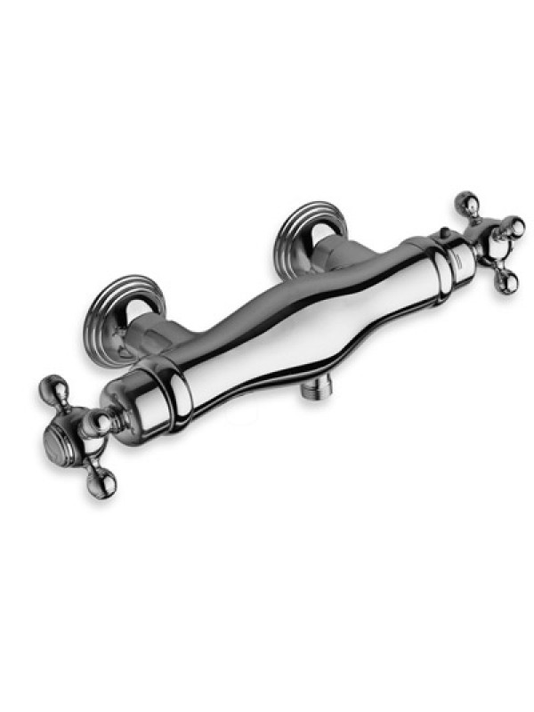 MITIGEUR DOUCHE THERMOSTATIQUE PARIGI RETRO - mitigeur_thermostatique_douche_retro_parigi_chrome_pg48151
