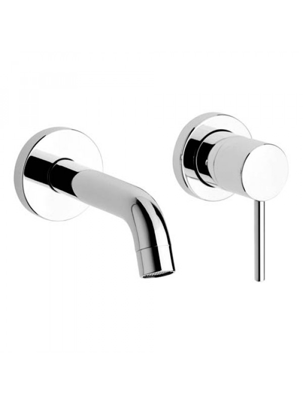 MITIGEUR LAVABO MURAL COX CHROME - PAINI - montage_mitigeur_lavabo_mural__88208