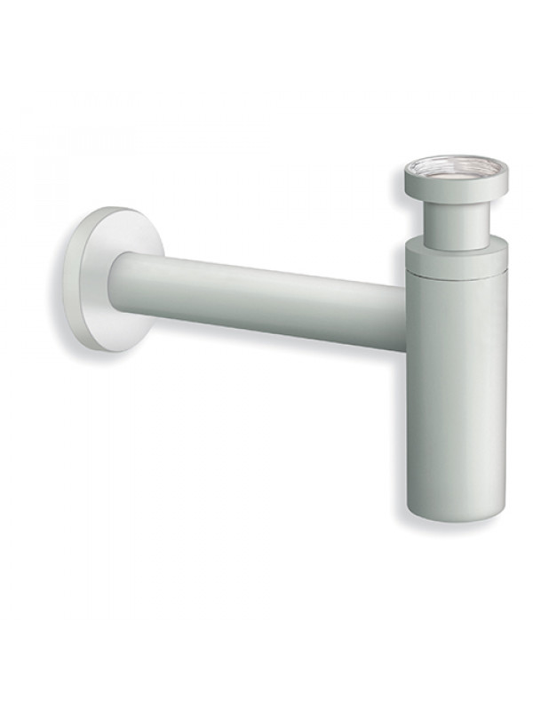 SIPHON LAVABO BLANC MAT - ms3424