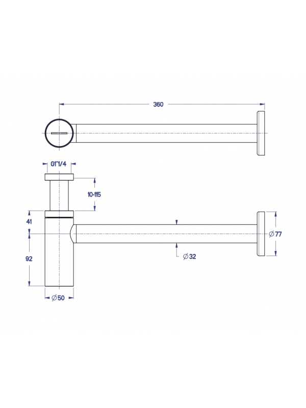 SIPHON LAVABO LAITON DESIGN - ms_3451_-