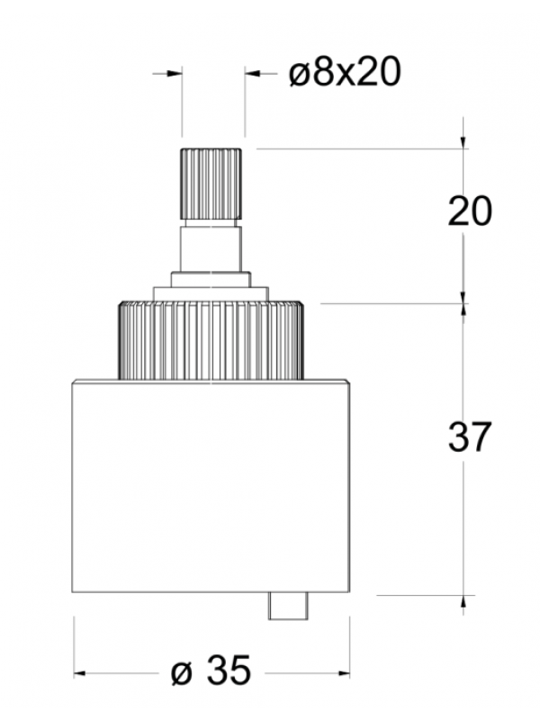 CARTOUCHE INVERSEUR Thermostatique Ondyna - ondyna_cartouche_inverseur_pdsz007_schema_4