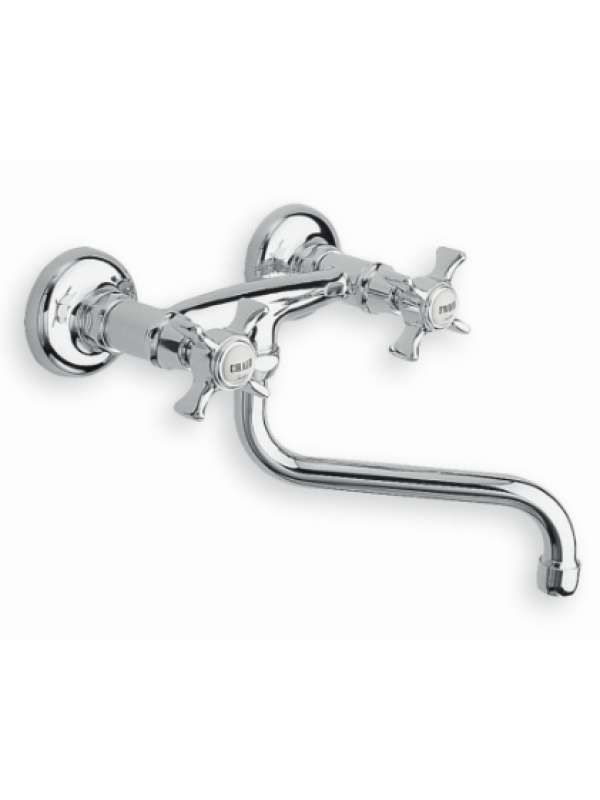 Bec et Aérateur pour robinet CHAMBORD - ONDYNA - ondyna_chambord_robinet_evier_chrome