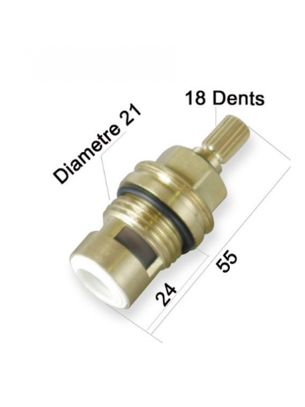 Paire de Têtes céramiques pour Lave-mains BALILLA AVANT 2003 -ONDYNA - ondyna_te_te_ce_ramique_pd00186_2