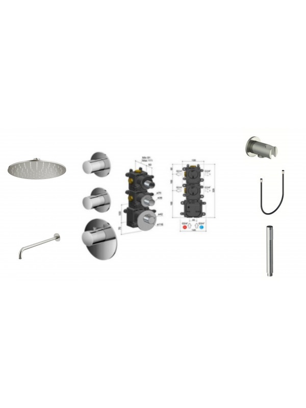 PACK DOUCHE COMPLET ENCASTRÉ EQUINOX316 HORUS 81701 - pack_equinox