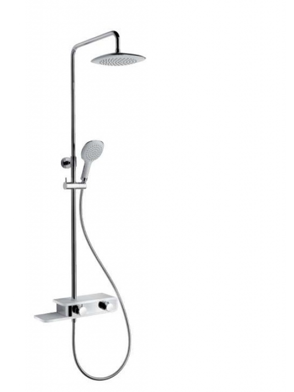 Flexible lisse Silverflex 150 cm pour Colonne Douche PAD - PAINI - paini_pad_colonne_douche_3