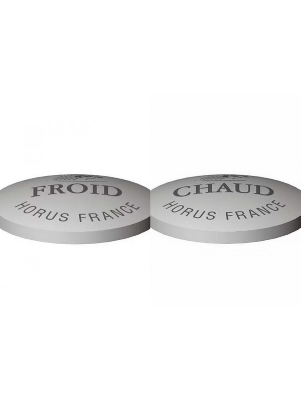Jeu de pastilles porcelaine Chaud-Froid - HORUS - pastille_horus_chaud_froid